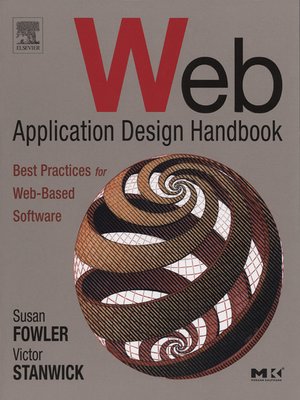 cover image of Web Application Design Handbook